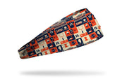Illinois Headband Tailgate Colorblock Logo