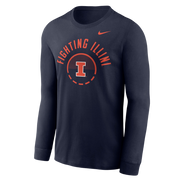 Illinois Fighting Illini Men's Nike Long Sleeve Shoot Shirt