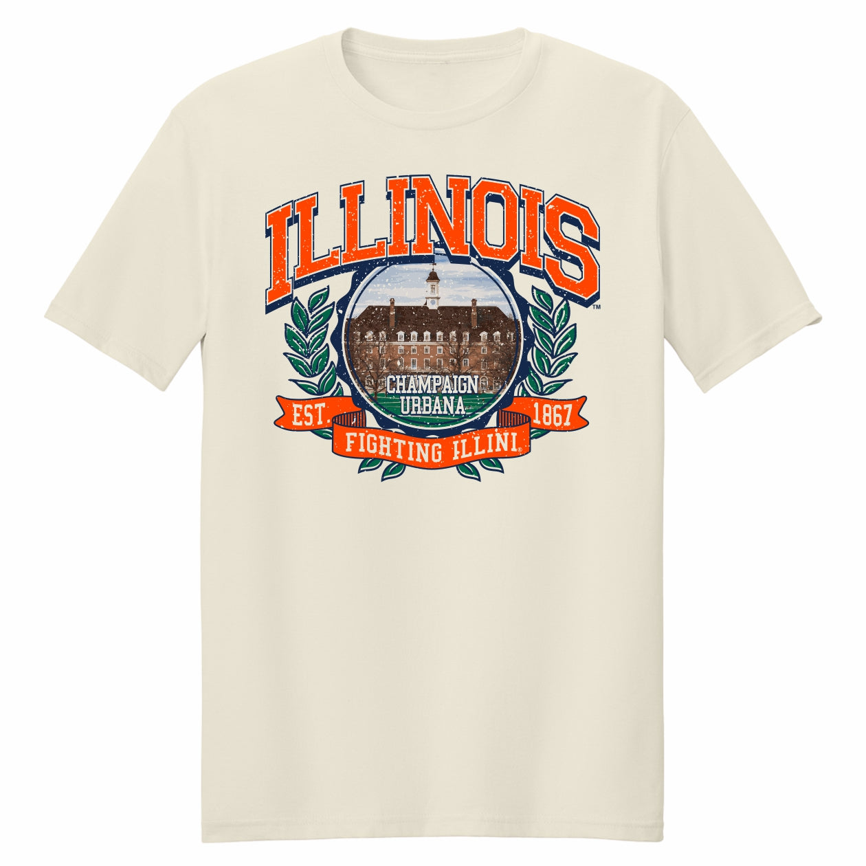 Illinois T-Shirt Laurel Illini Union