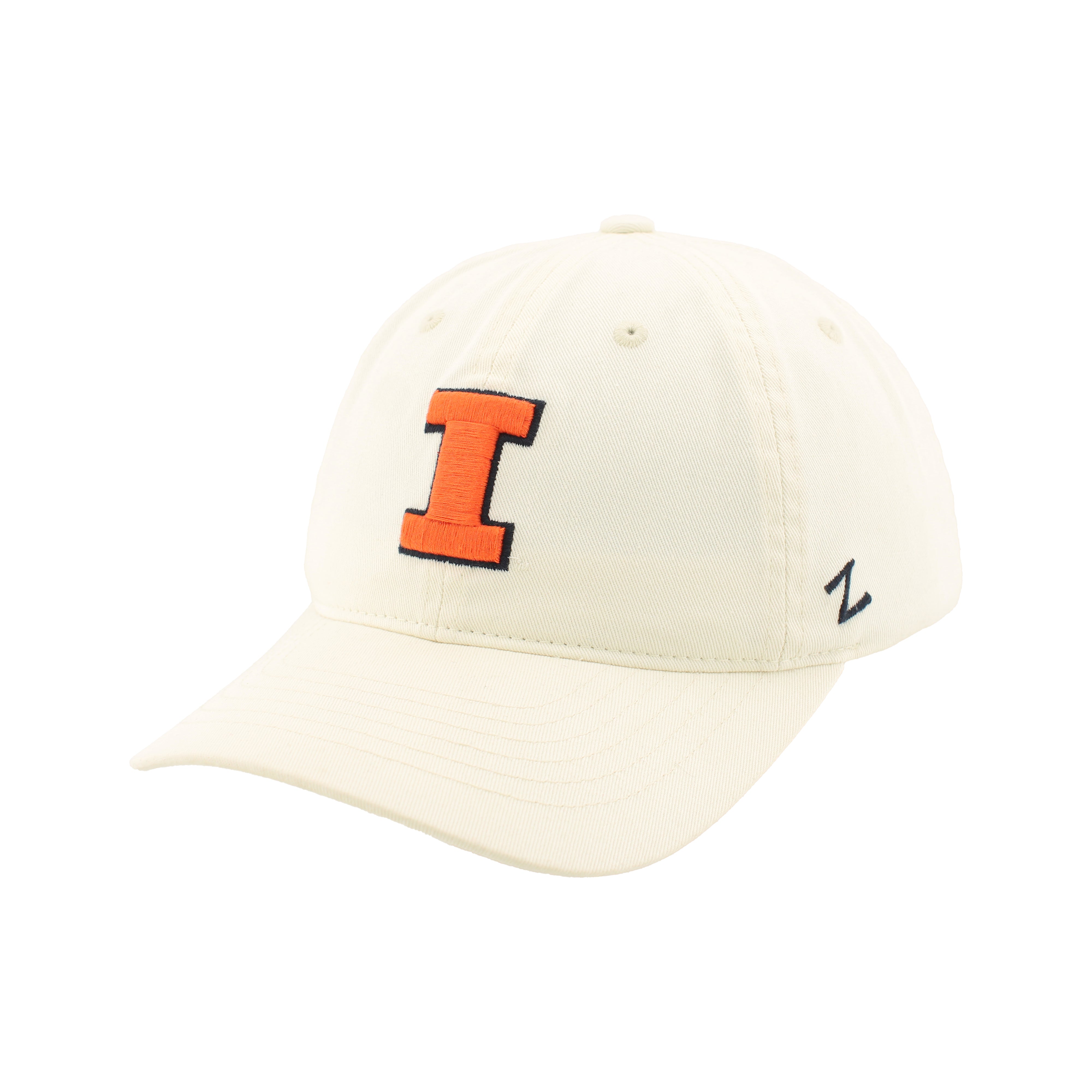 Illinois Ivory Zehpyr Scholarship Unstructured Hat