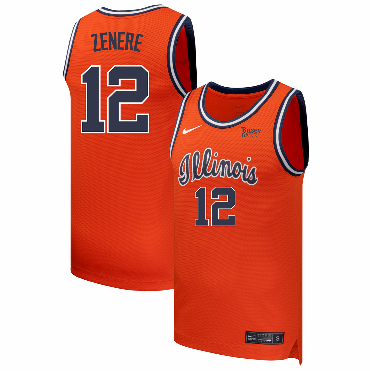 Illinois Fighting Illini NIL Nike Women's Basketball Jersey