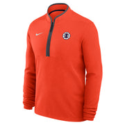 Illinois Basketball Nike Orange Half-Zip Pullover