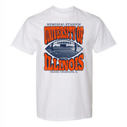 Illinois Football Memorial Stadium T-Shirt