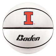 Illinois Fighting Illini White Autograph Basketball