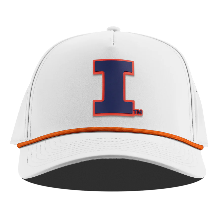 Illinois Branded Bills Curved 5 Panel Rope Hat