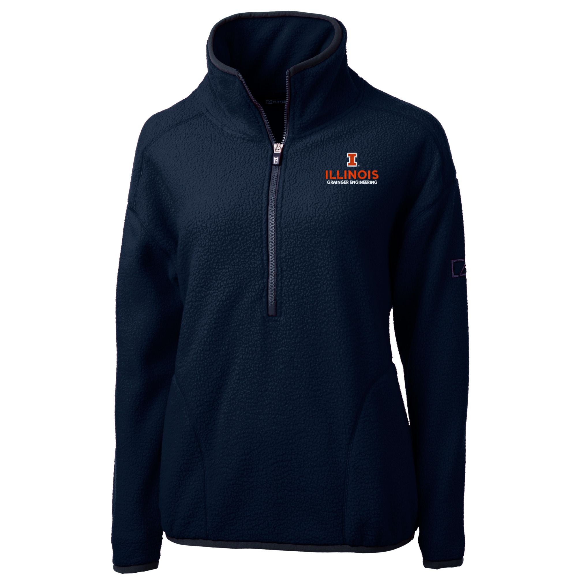 Illinois Fighting Illini Women's Cascade Sherpa Pullover Grainger