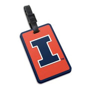 Illinois Block I Soft Bag Tag