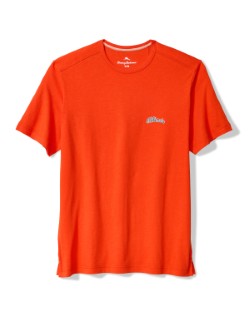 Illinois Fighting Illini Men's Tournament Short Sleeve Tee Script Orange