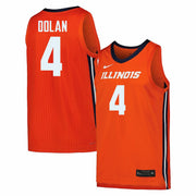Illinois Fighting Illini Nike Basketball Jersey #4 Gretchen Dolan