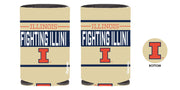 Illinois Fighting Illini Cream Vintage Koozie