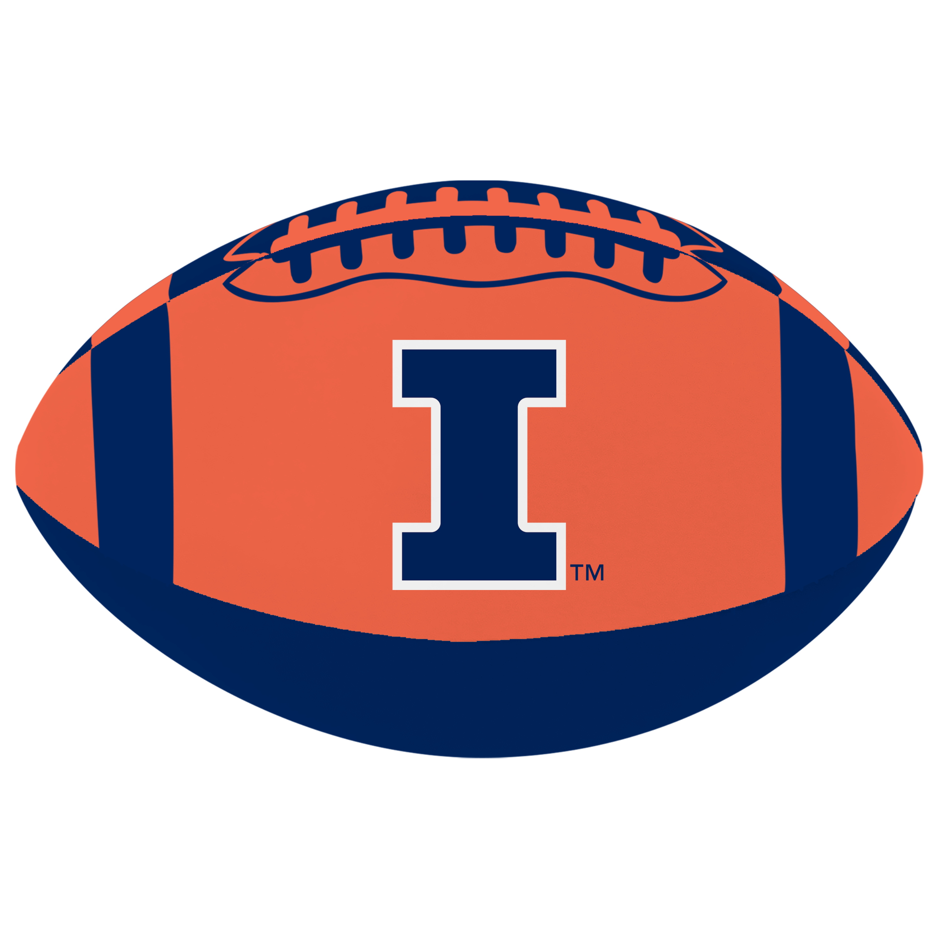 Illinois Fighting Illini 4" Poly Stuffed Football
