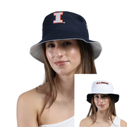 Illinois Fighting Illini Hype & Vice Reversible Bucket Hat