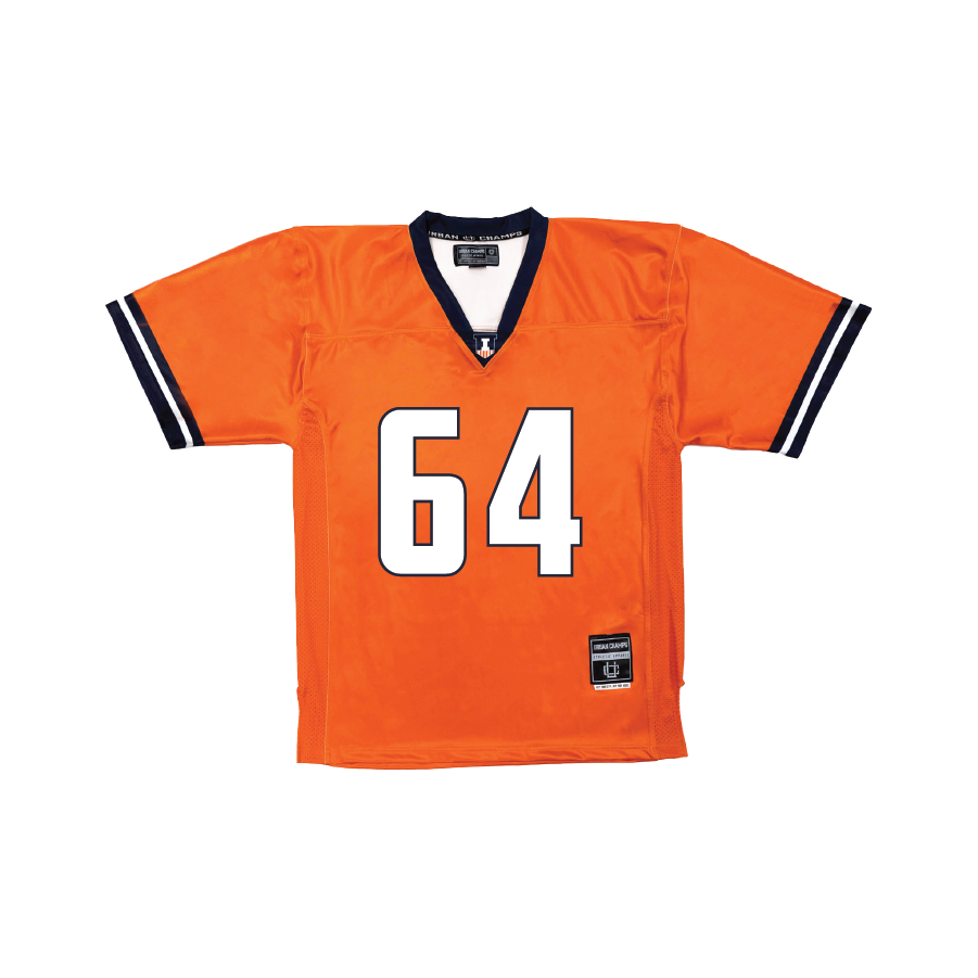 Illinois Fighting Illini NIL Football Jersey Josh Kreutz #64