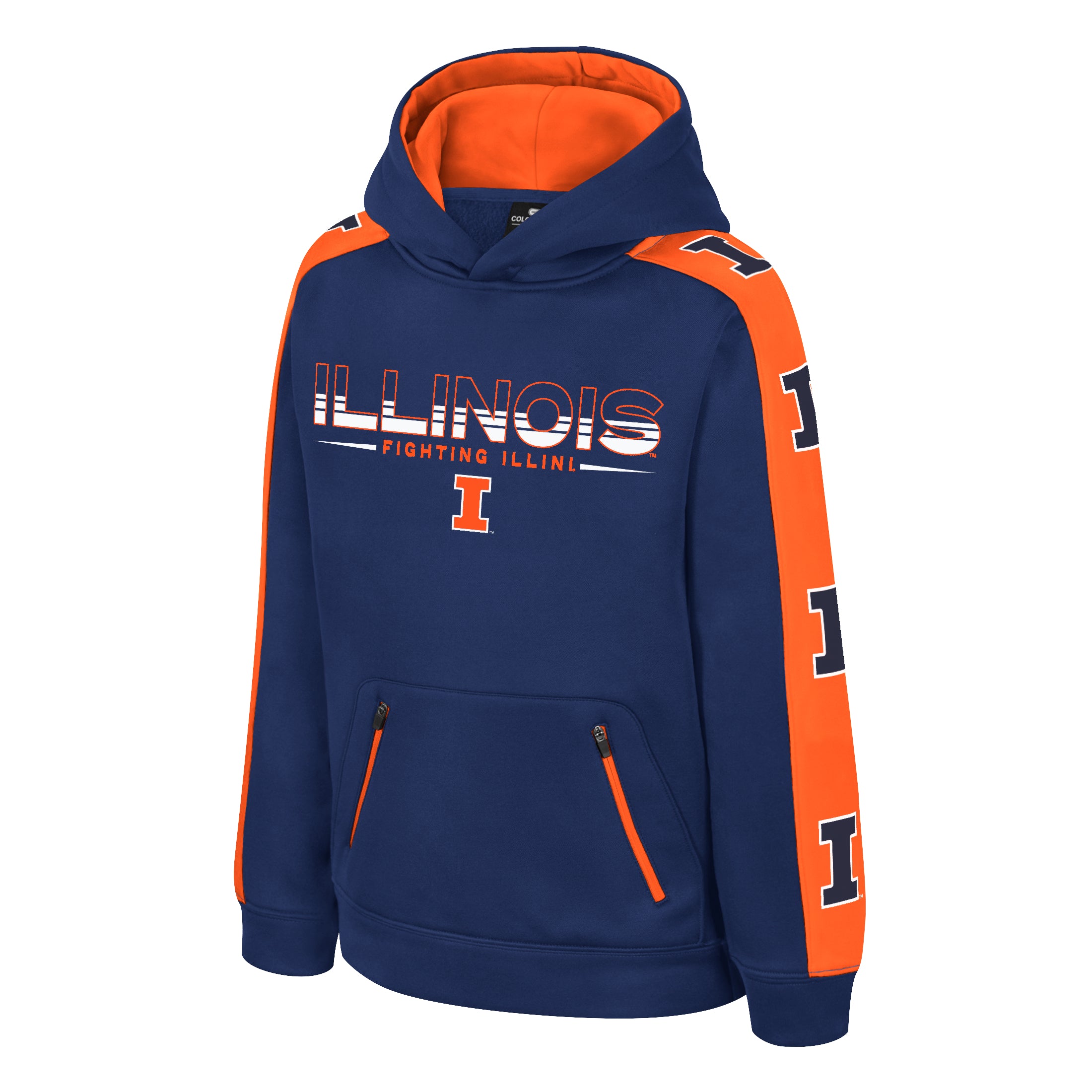 Illinois Fighting Illini Youth Bandit Hood