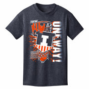 Illinois Women's Basketball Kids Navy T-Shirt
