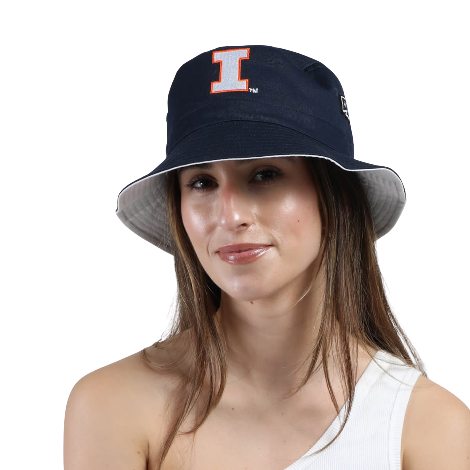 Illinois Fighting Illini Hype & Vice Reversible Bucket Hat