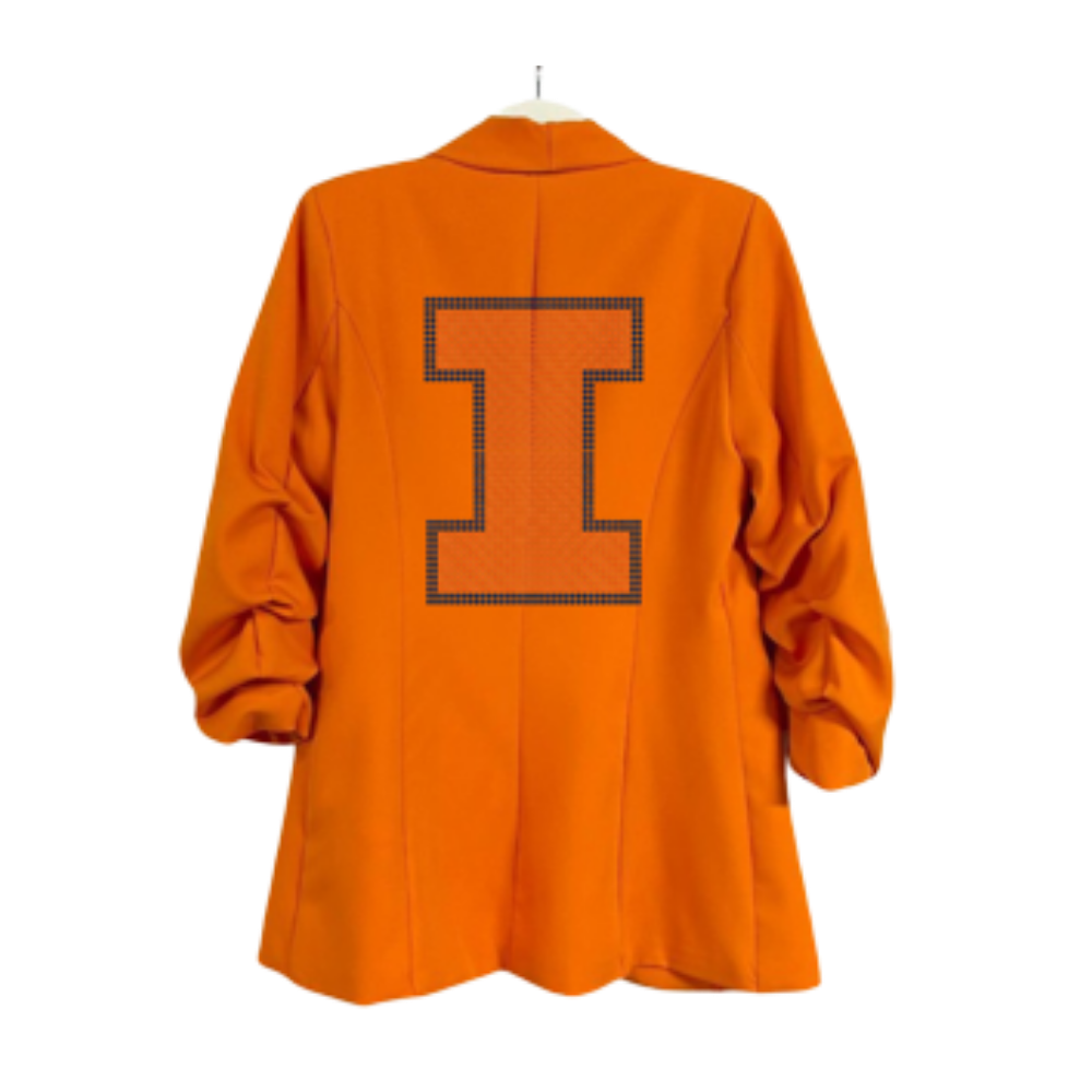 Illinois Fighting Illini Women's Block I Blazer