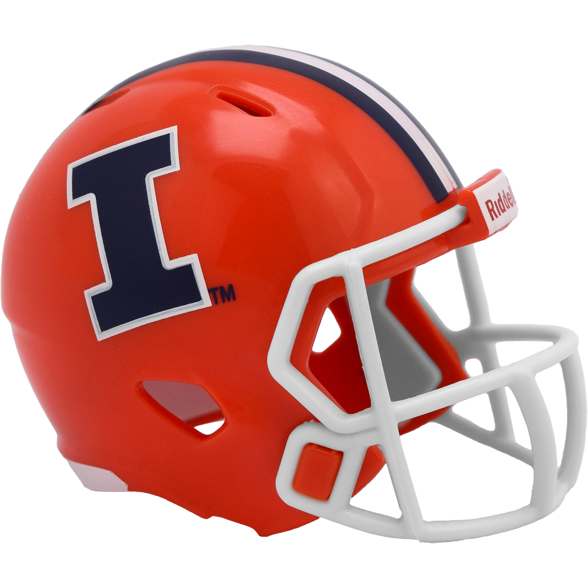 Illinois Fighting Illini Pocket-Sized Block I Helmet