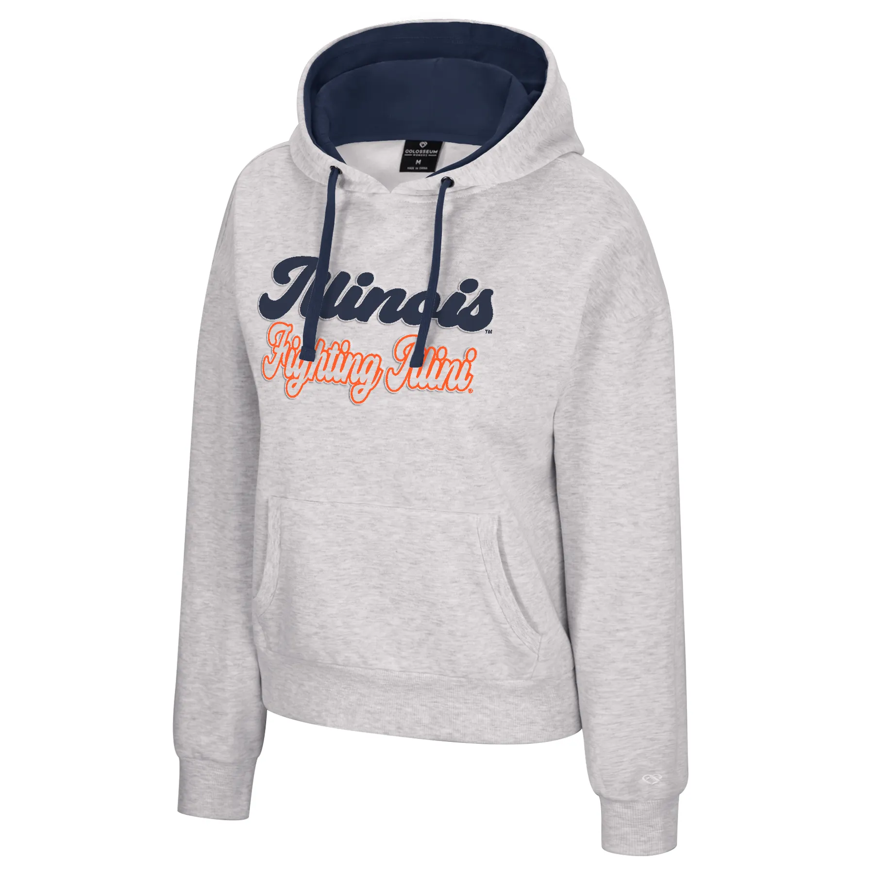Illinois Fighting Illini Women's Embossed Hood