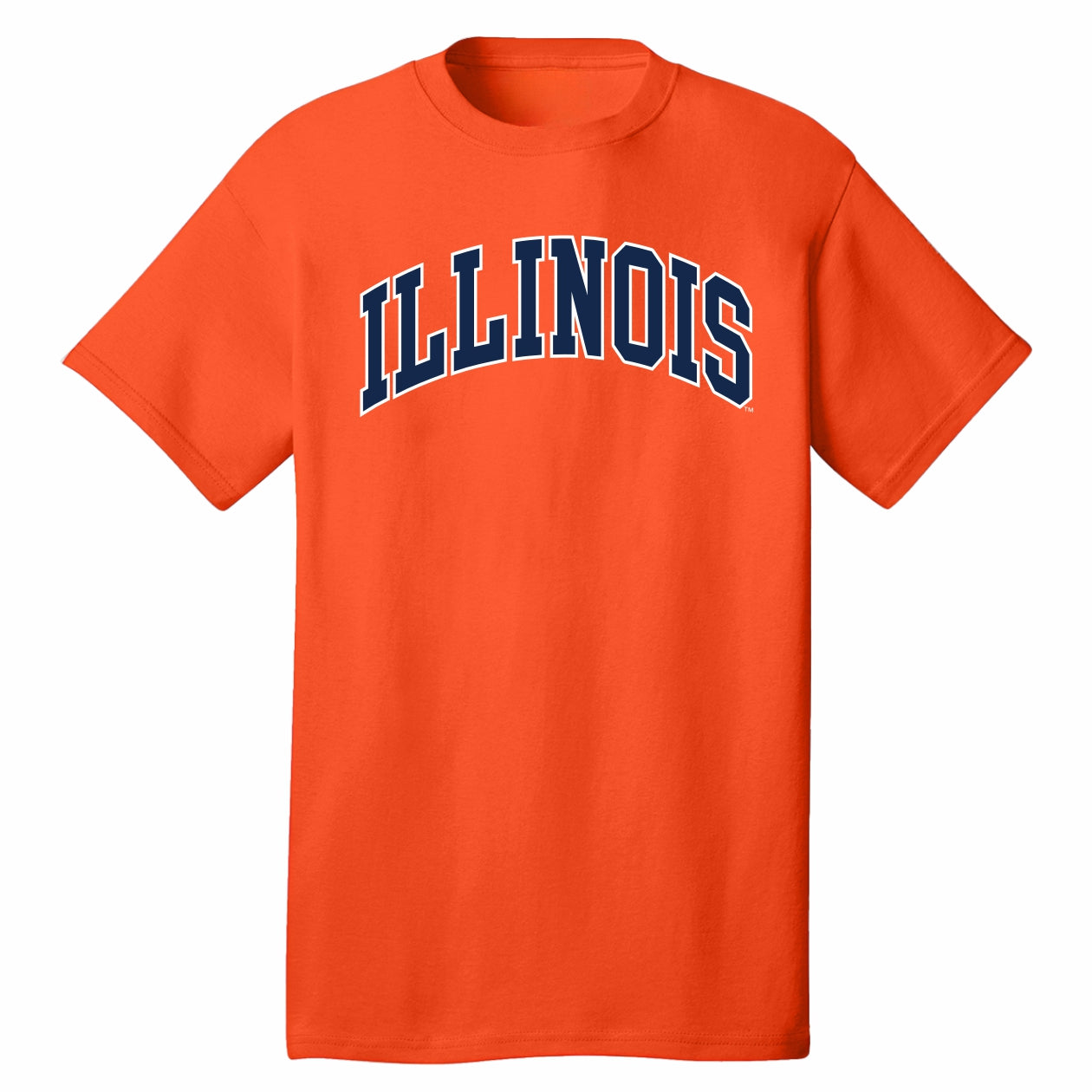 Illinois Fighting Illini 2 Color Arch T-Shirt