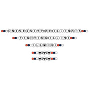 Illinois Fighting Illini Friendship Bracelets