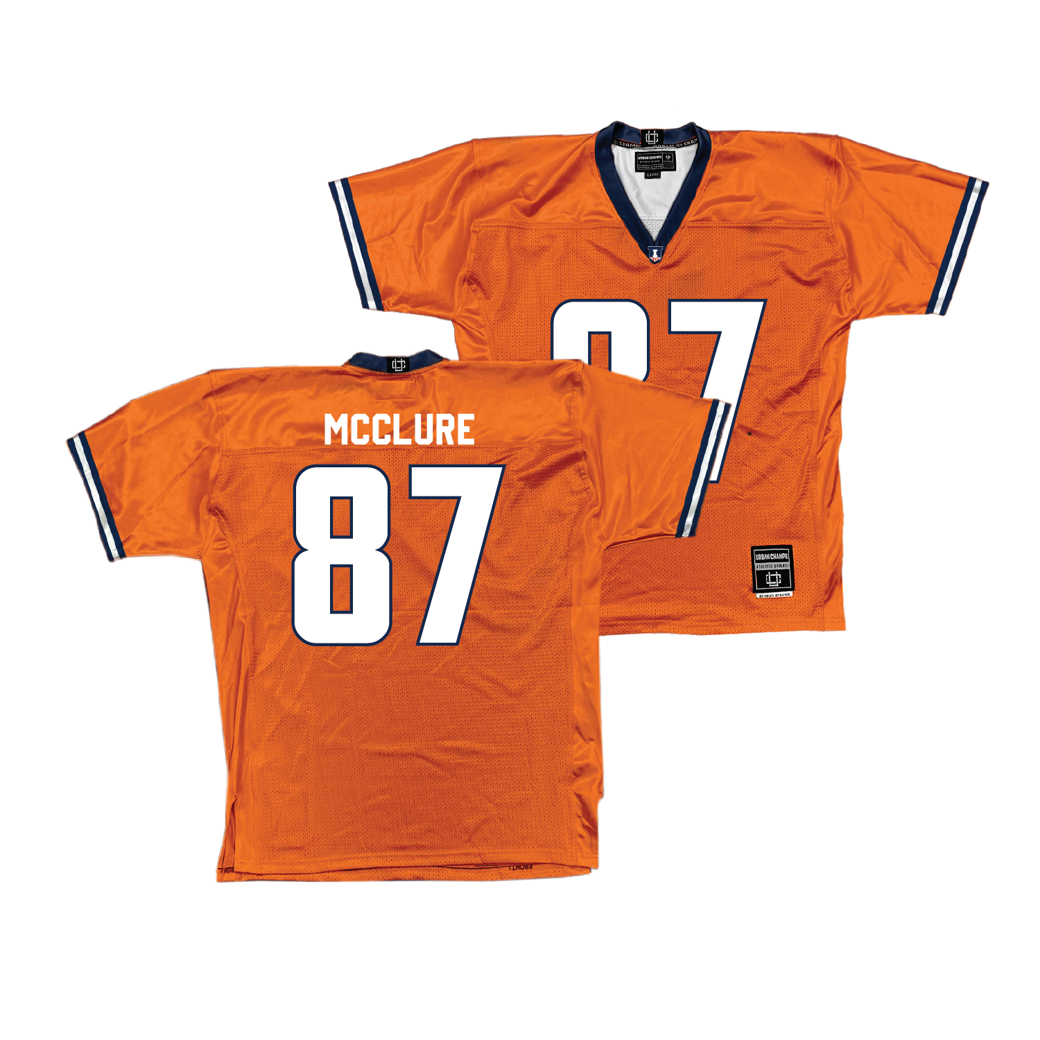 Illinois Fighting Illini NIL Football Jersey Tyler McClure #87
