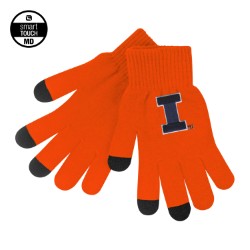 Illinois Fighting Illini Orange iText Gloves