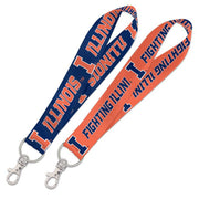 Illinois Fighting Illini Wrist Strap Keychain Lanyard