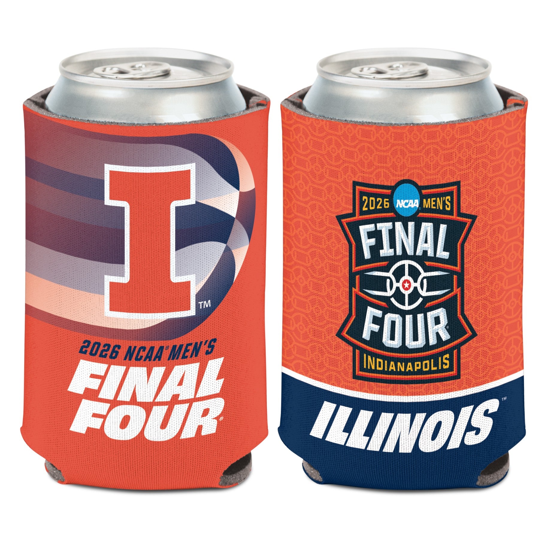 Illinois Basketball 2026 Final Four Koozie