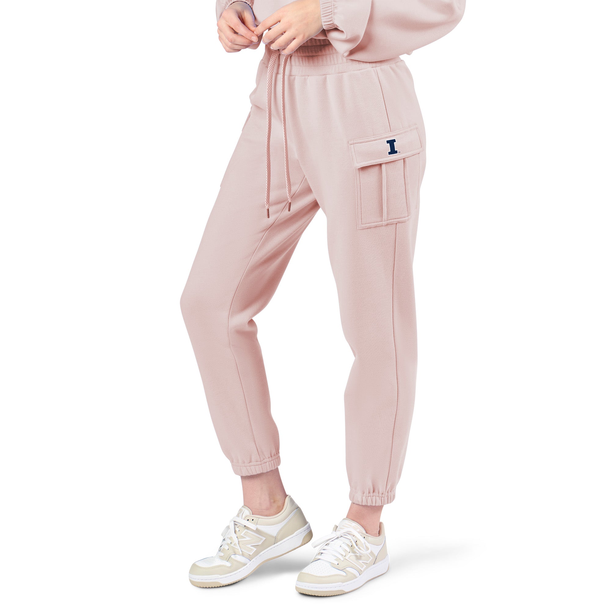 Illinois Joggers Women's Pink Fleece