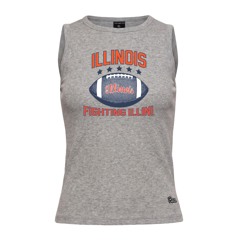 Illinois Fighting Illini Women's Football Tank