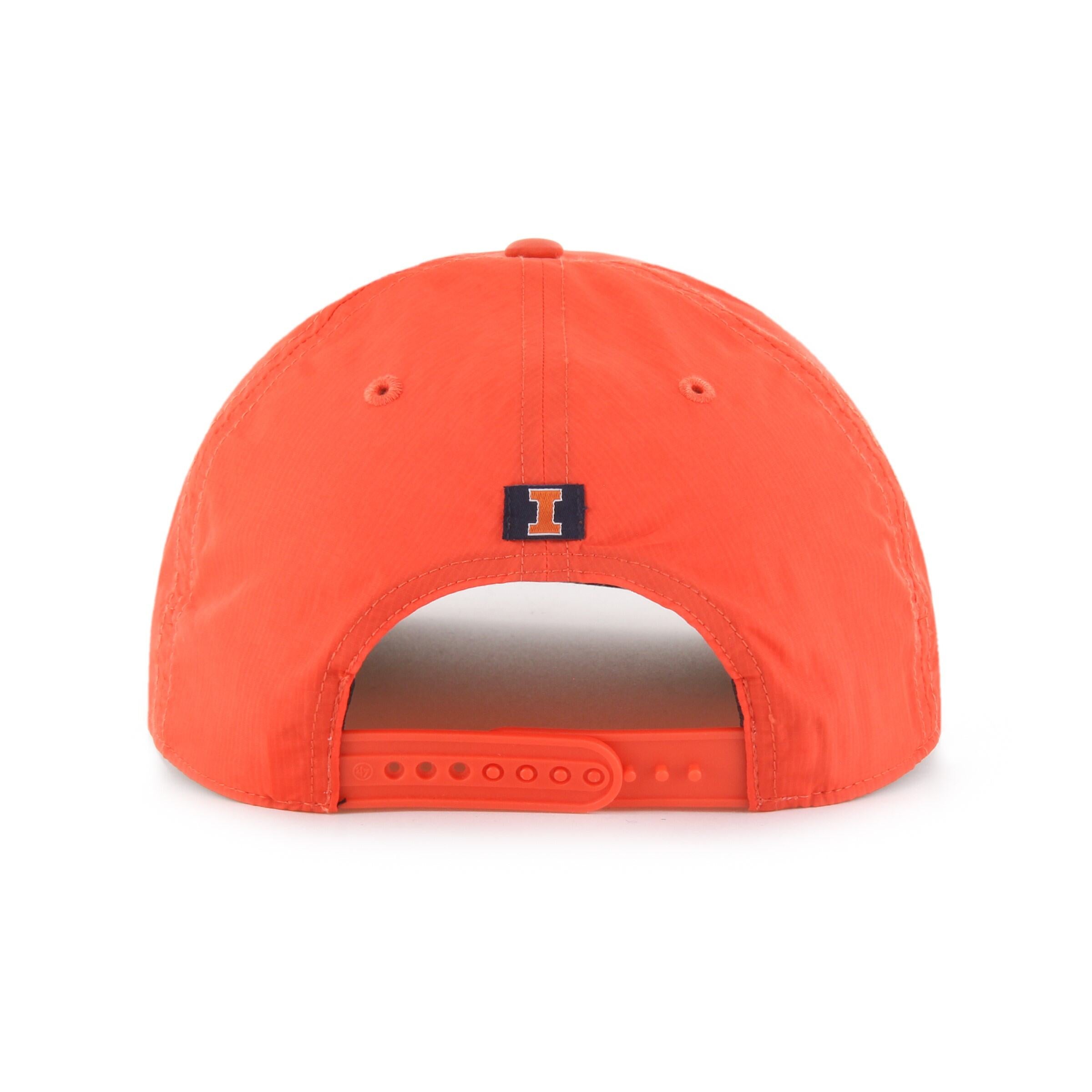 Illinois Hat Orange Slant Rope