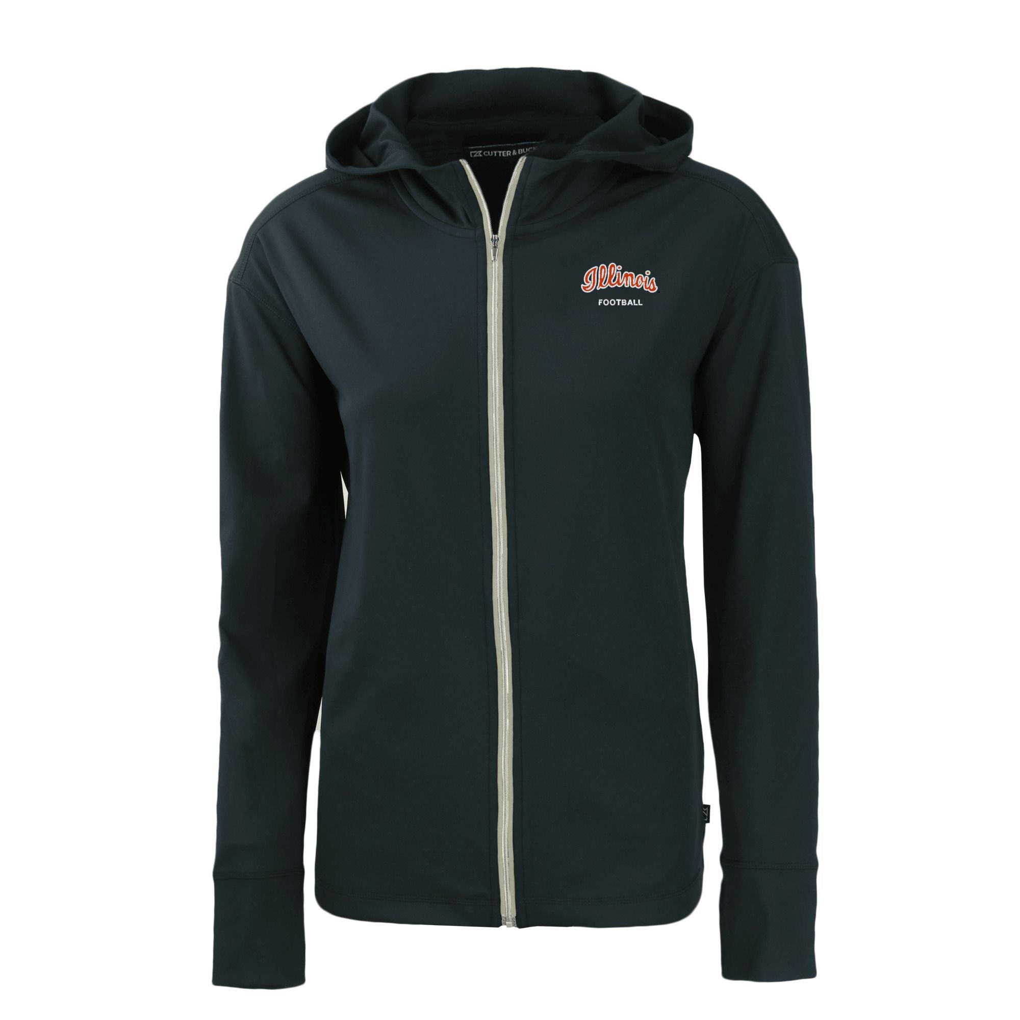 Illinois Fighting Illini Women's Daybreak Full-Zip Hood Football
