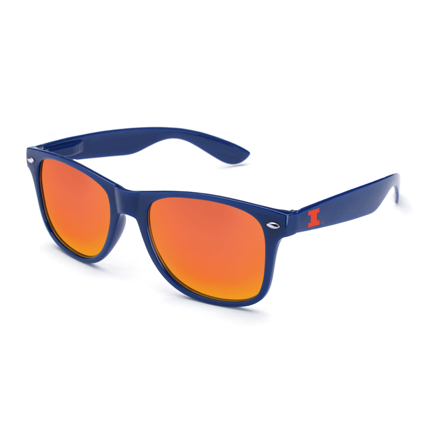 Illinois Sunglasses Navy/Orange