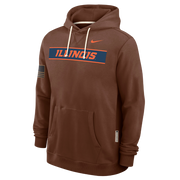 Illinois Fighting Illini Men's Nike Military Dri-Fit Hoodie