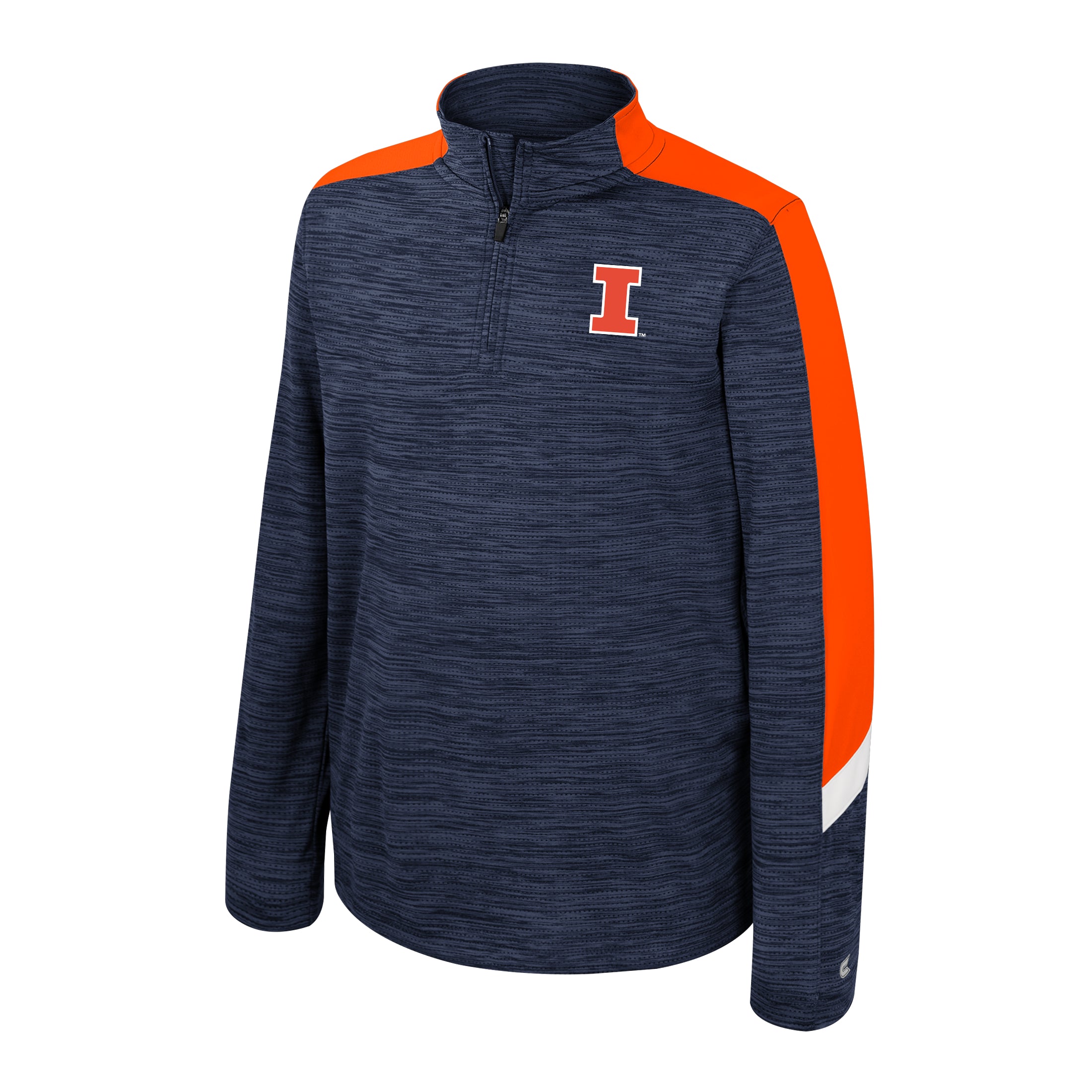 Illinois Fighting Illini Youth Heeler Quarter-Zip