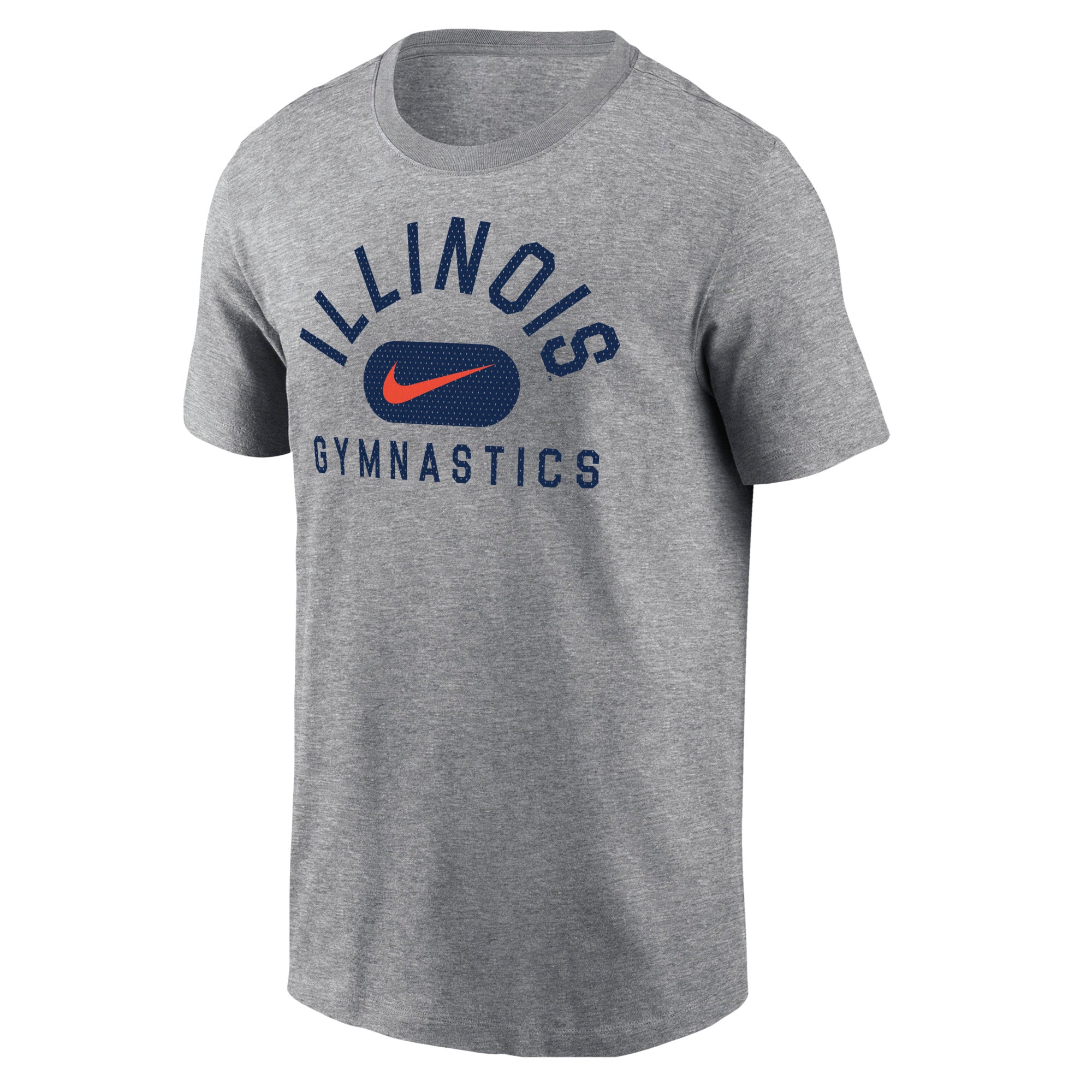 Illinois Nike Basic Grey Gymnastics T-Shirt