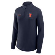 Illinois Fighting Illini Women's Nike Dri-Fit Victory Quarter-Zip Navy