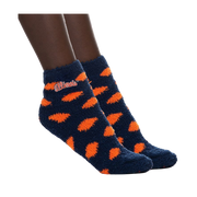 Illinois Fighting Illini Navy Script Dot Socks