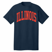 Illinois Fighting Illini New Jumbo Arch Navy Tee