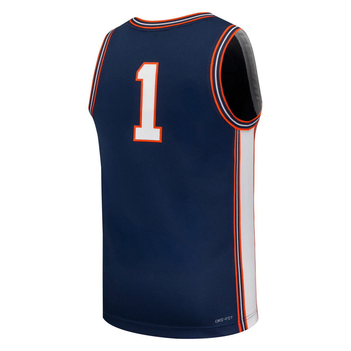 Illinois Fighting Illini Nike Replica Basketball Jersey Navy