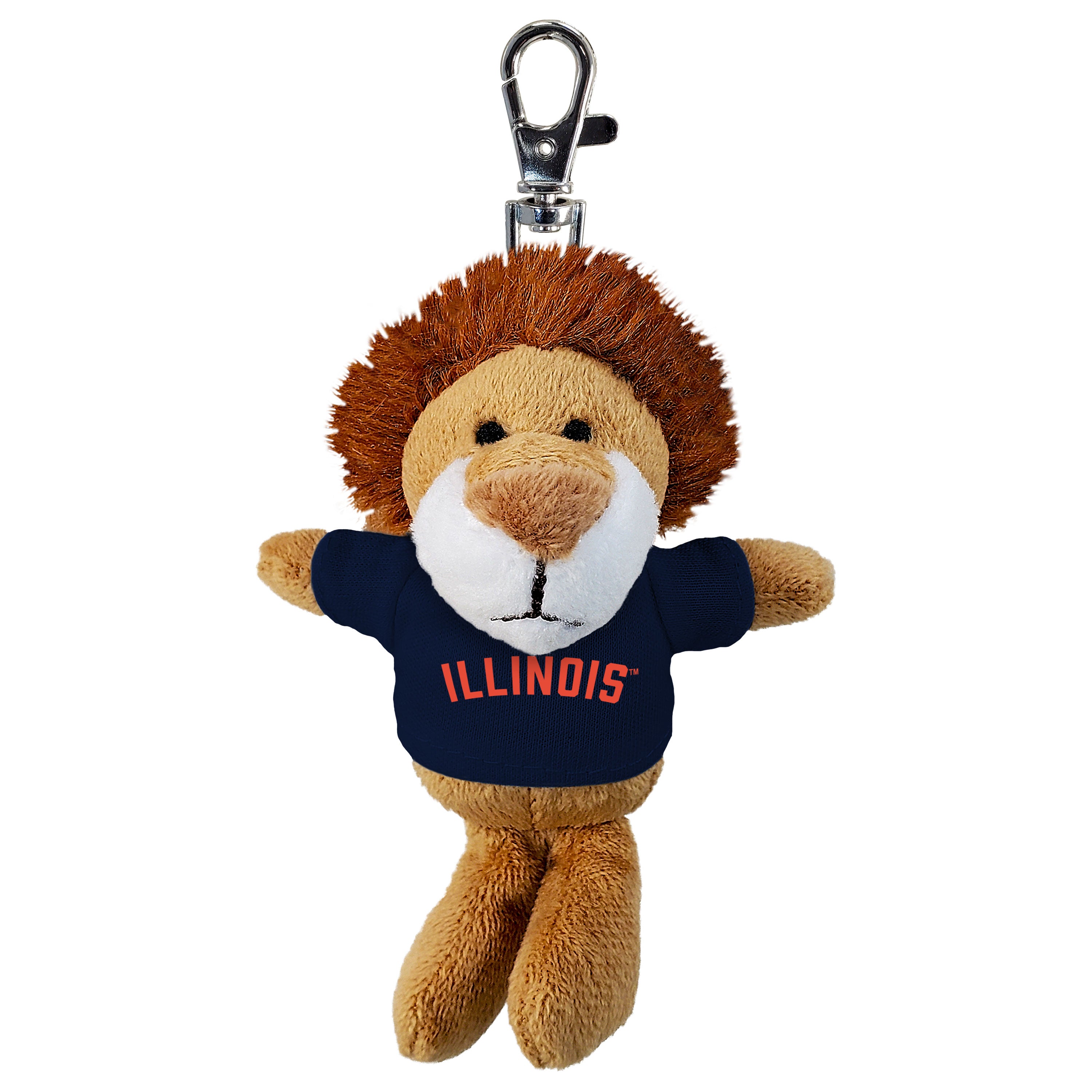 Illinois Keychain Lion