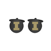Illinois Cufflinks Black/Gold