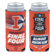 Illinois Basketball 2026 Final Four Slim Can Koozie