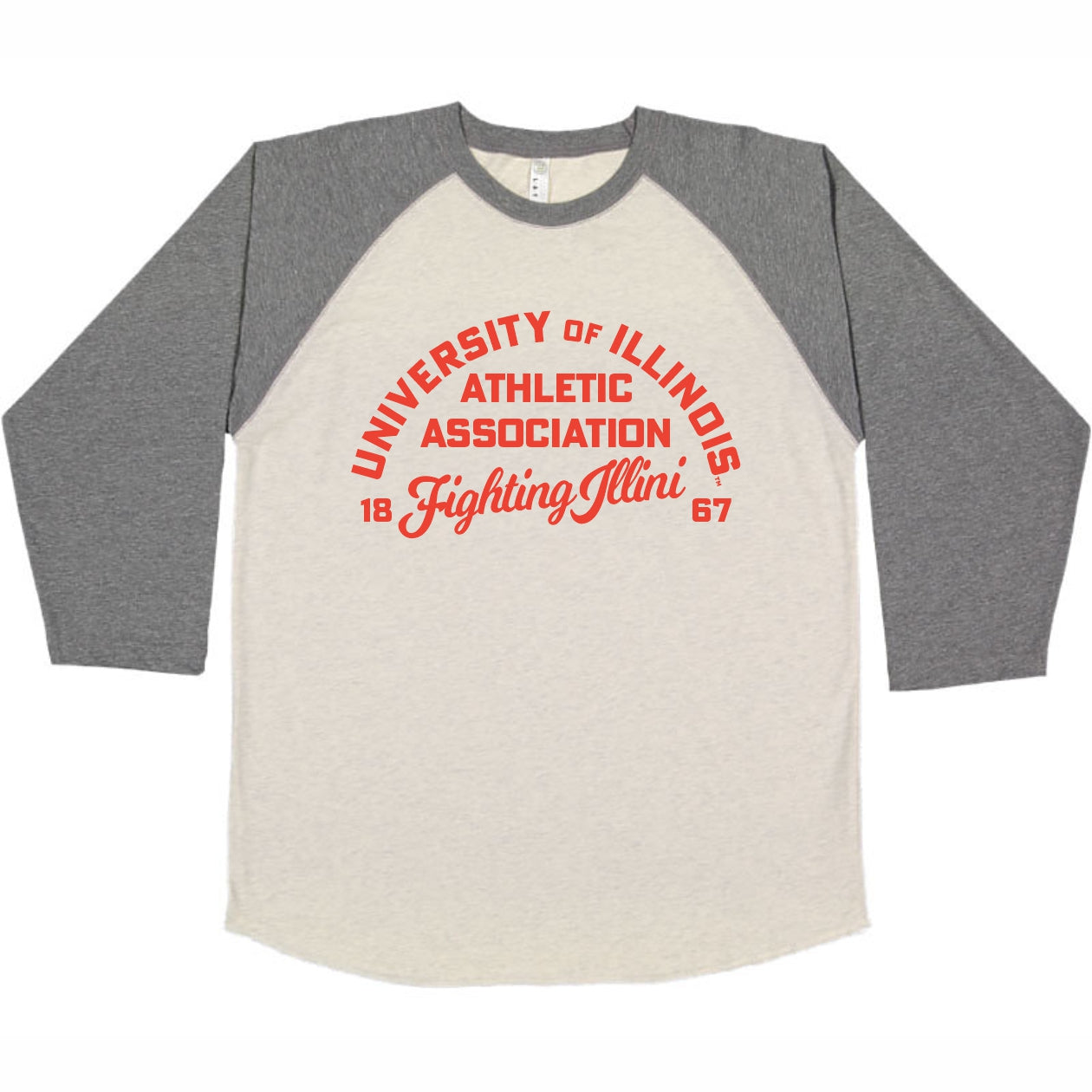 Illinois T-Shirt Kids Athletic Association Raglan
