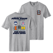 Illinois Fighting Illini Basketball Final Four Field Heather Tee Short Sleeve Tee
