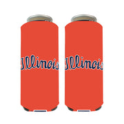 Illinois Fighting Illini Orange Script Koozie
