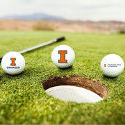ILLINOIS FIGHTING ILLINI GRAINGER DOZEN GOLF BALLS