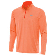 Illinois Quarter-Zip Men's Heather Orange Antigua Script