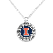 Illinois Fighting Illini Pendant Necklace